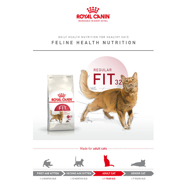 regular fit royal canin