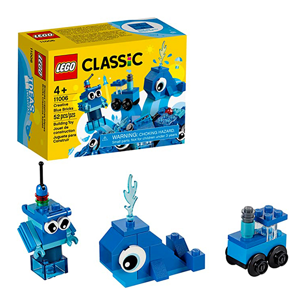 لگو-سری-Classic-مدل-Creative-Blue-Bricks-11006 لگو کلاسیک کد 11006