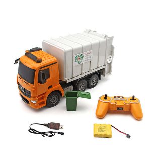 ماشین بازی کنترلی دبل ای مدل کامیون حمل زباله کد E560-003