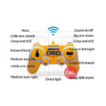 بیل مکانیکی کنترلی دبل ای مدل E568-003 مقیاس 1:16 - Image 5