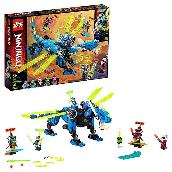 لگو سری NINJAGO مدل Jay’s Cyber Dragon کد 71711