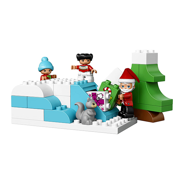 Santa's winter best sale holiday duplo