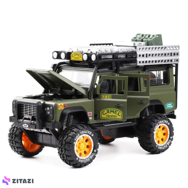 ماکت ماشین Camel Trophy مدل لندرور دیفندر