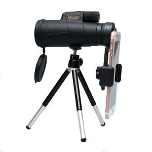دوربین-تک-چشمی-Kingopt-مدل-10x42-با-پایه-و-رابط-عکاسی-موبایل