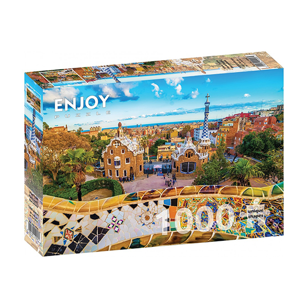 پازل 1000 تکه ادوکا مدل Barcelona کد 17966
