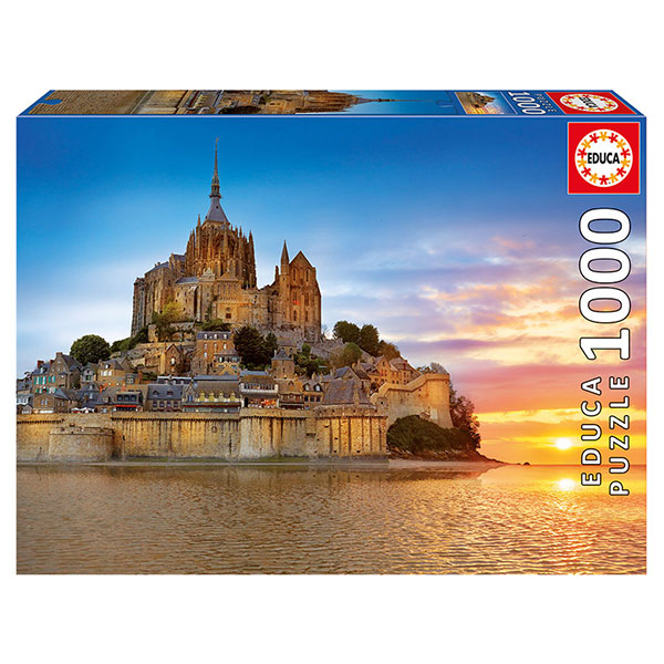 پازل-1000-تکه-ادوکا-مدل-MONT-SAINT-MICHEL,-FRANCE