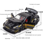 ماکت ماشین چه ژی نیسان عقب کش مدل Nissan GTR مقیاس 1:24