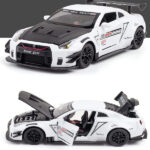 ماکت ماشین چه ژی نیسان عقب کش مدل Nissan GTR مقیاس 1:24