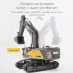 ماشین بازی کنترلی هوینا مدل 1592 RC Excavator Chain