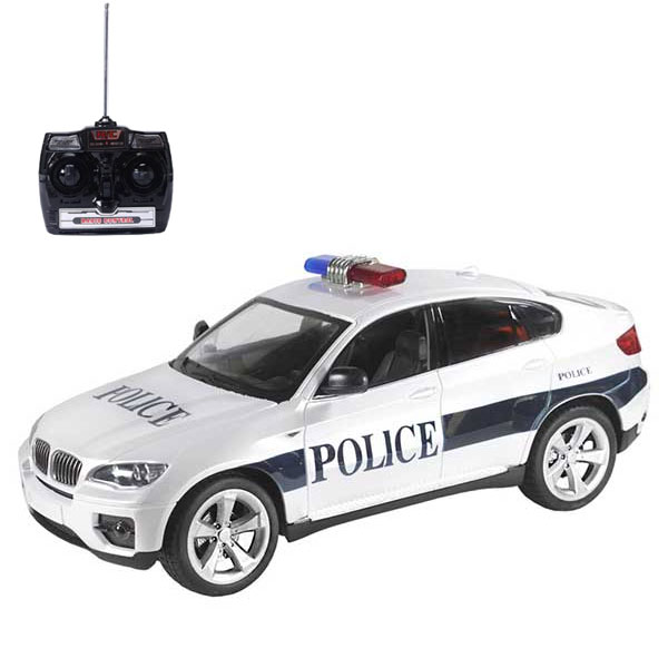 ماشین بازی کنترلی مدل BMW X6 Police کد 0057