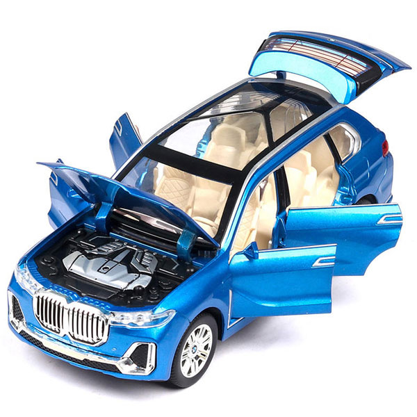 ماکت ماشین فلزی چه ژی مدل BMW X7 دودزا