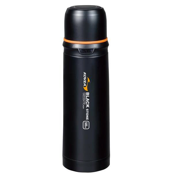 فلاسک کوهنوردی کووآ مدل Black Stone ظرفیت 0.5 لیتر