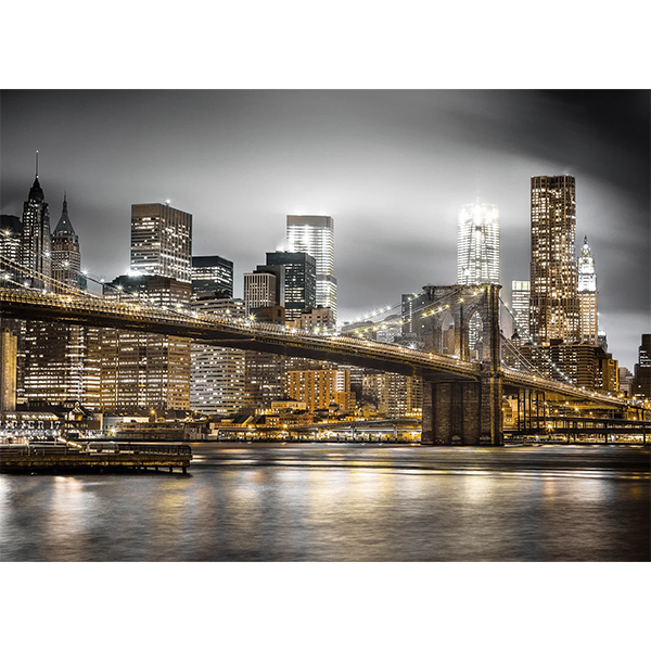 پازل 1000 تکه کلمنتونی مدل New York Skyline