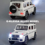 ماکت ماشین چه ژی بنز عقب کش مدل G-class G63 مقیاس 1:24