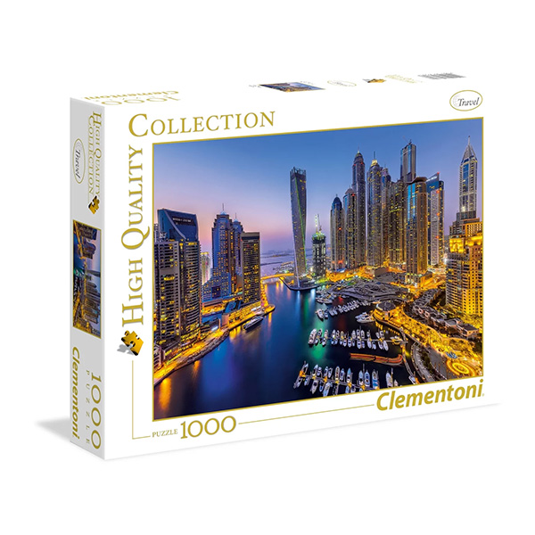 پازل 1000 تکه کلمنتونی مدل دبی 39381 clementoni Dubai