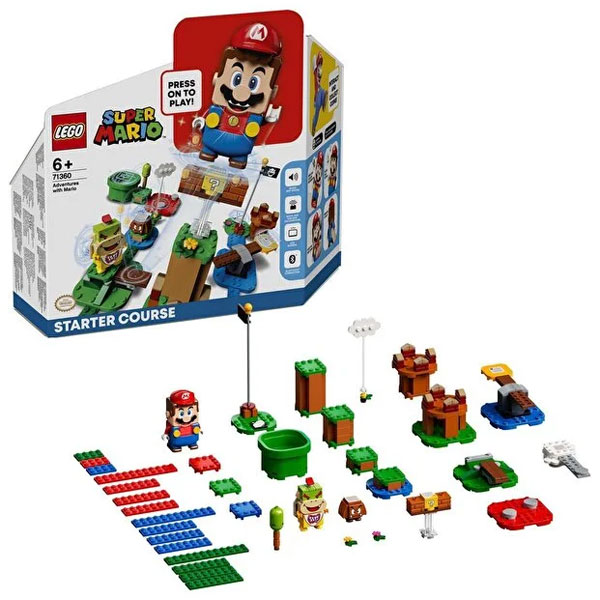 لگو سری سوپر ماریو مدل Adventures with Mario Starter Course کد 71360