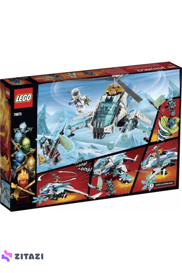 Ninjago Shuricopter 70673 Toy Building Helicopter Set 361 Pieces