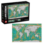 لگو سری آرت مدل World Map کد 31203