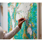 لگو سری آرت مدل World Map کد 31203