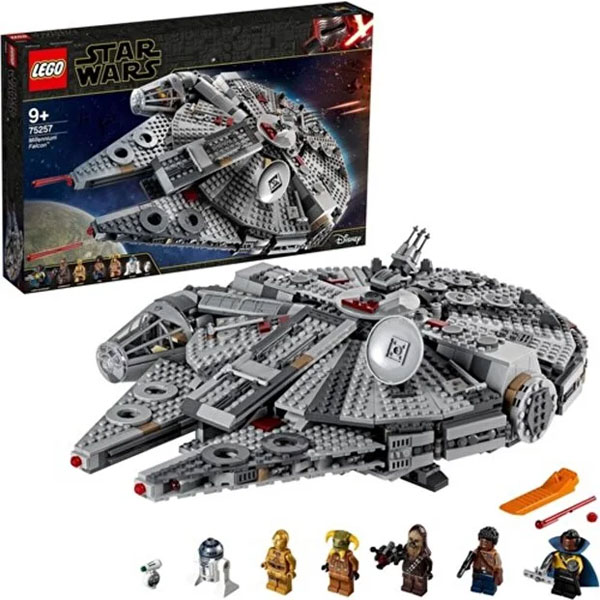 لگو سری استاروارز مدل Millennium Falcon کد 75257