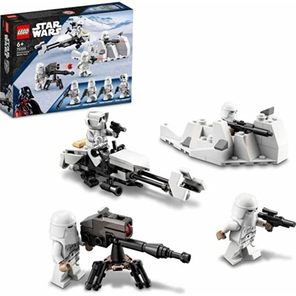 لگو سری استاروارز مدل Snowtrooper Battle Pack کد 75320