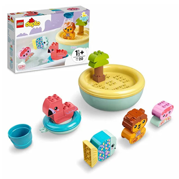 لگو سری دوپلو مدل Bath Time Fun Floating Animal Island کد 10966