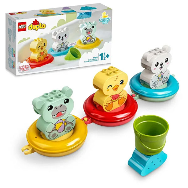 لگو سری دوپلو مدل Bath Time Fun Floating Animal Train کد 10965