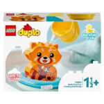 لگو سری دوپلو مدل Bath Time Fun Floating Red Panda کد 10964