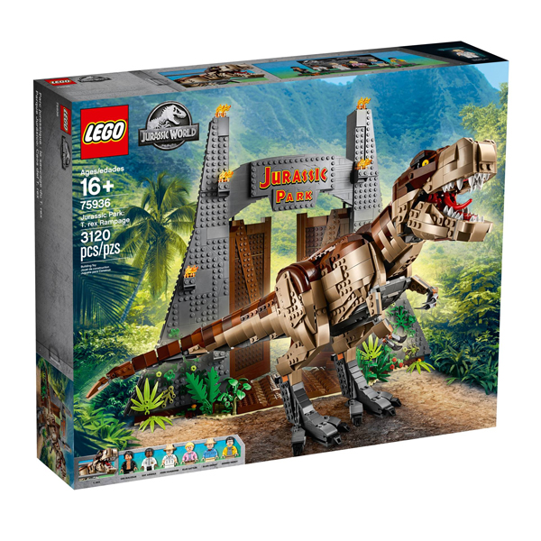 لگو سری ژوراسیک مدل Jurassic Park کد 75936