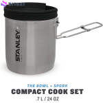 مجموعه ظروف سفری استنلی مدل Compact Cook Set کد 2021