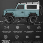 ماشین کنترلی جیپ دیفندر مدل Jeep MN-D90