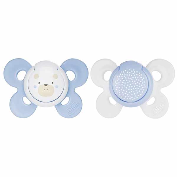 ست پستانک 2 عددی چیکو مدل Physio Comfort