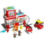 لگو سری دوپلو مدل Fire Station & Helicopter کد 10970