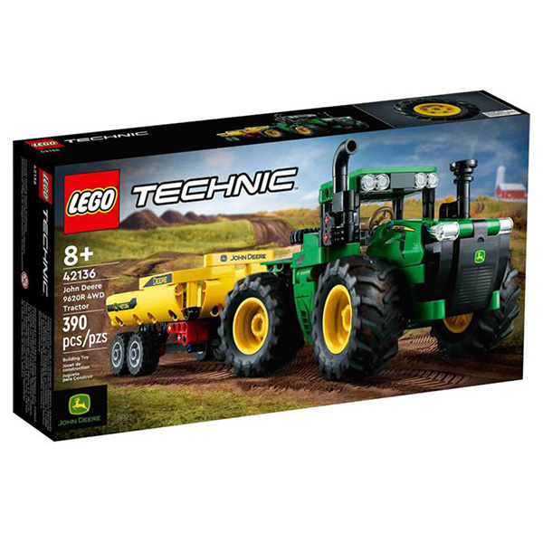 لگو تکنیک مدل John Deere 9620R 4WD Tractor کد 42136