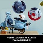 لگو سری آیکون مدل وسپا Vespa 125 کد 10298
