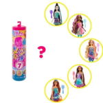 عروسک باربی سوپرایزی نورانی مدل Color Reveal کد Gwc58