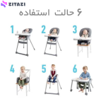 صندلی غذاخوری کودک گراکو مدل table 2 table