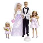 عروسک باربی عروس و داماد مدل کن Barbie Ken