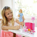 عروسک باربی مدل Barbie Travel Playset کد FWV25