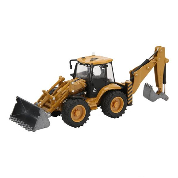 ماکت ماشین هوینا مدل Back Hoe Loader کد 1704