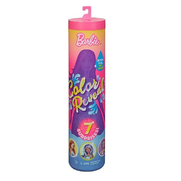 عروسک باربی سورپرایزی مدل Barbie Color Reveal کد GTR96