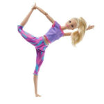 عروسک باربی مدل Barbie made to move کد GXF04
