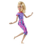 عروسک باربی مدل Barbie made to move کد GXF04