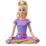 عروسک باربی مدل Barbie made to move کد GXF04
