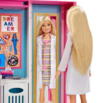 عروسک باربی مدل Barbie's Dream Wardrobe Playset کد GBK10