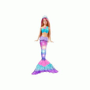 عروسک باربی مدل Dreamtopis Luminous Mermaid MATTEL