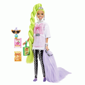 عروسک باربی مدل Mattel Barbie Extra Neon Hair Doll