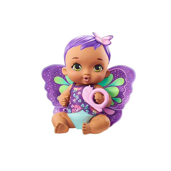 عروسک بیبی مای گاردن مدل Mattel Butterfly Baby Care Time