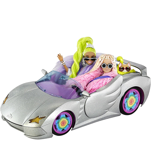ماشین باربی مدل 2 نفره MATTEL
