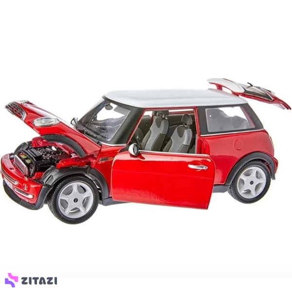 ماکت ماشین مینی کوپر Burago مدل 1:18 (1969) Mini Cooper